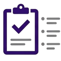 Simple workflow icon